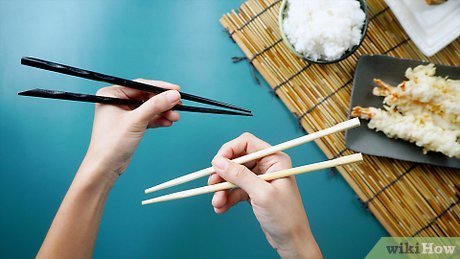 how to hold chopsticks